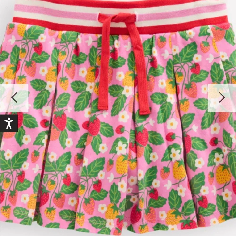 Mini Boden Pleated Jersey Skort 5-6 Years - Picture 3 of 7